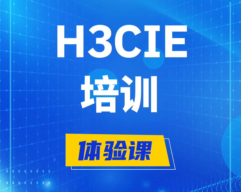 定西h3cie培训